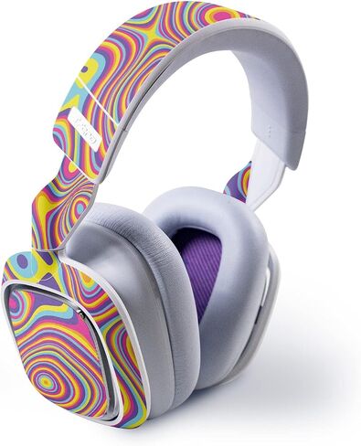 Mayyskins Skin متوافق مع Astro A30 Wireless Gaming Headset - Gobstopper | غلاف الالتفاف الواقي ، الدائم ، والفريد من نوعه | من السهل تطبيق الأنماط وإزالتها وتغييرها | صنع في الولايات المتحدة in Saudi Arabia