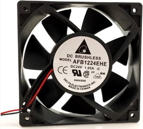 AFB1224EHE 120X120X38MM 24V 1.05A 2-WARE مروحة التبريد in Saudi Arabia