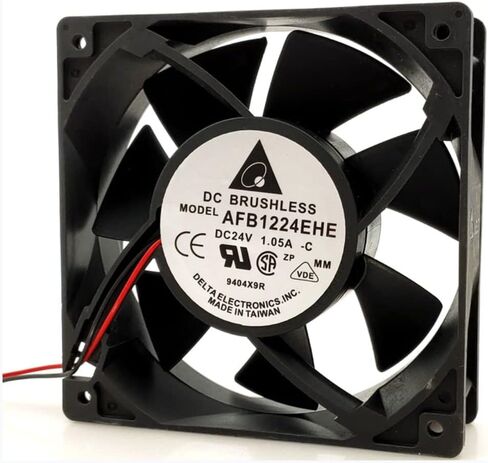 AFB1224EHE 120X120X38MM 24V 1.05A 2-WARE مروحة التبريد in Saudi Arabia