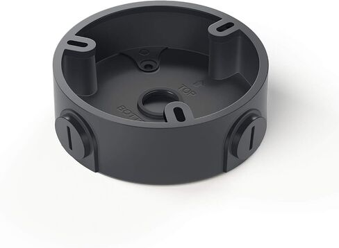Amcrest AMCPFA136 صندوق تقاطع مقاوم للماء لكاميرات القبة ، متوافق مع IPM-751B/W ، IP2M-851B/W ، IP2M-851EB/W ، IP3M-956B / W ، IP4M-1028B/W ، IP5M-1176E ، IP8M-24 93E in Kuwait