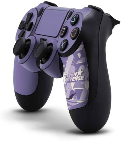 Skinit Skinit Gaming Gaming Skiner مع PS4 Pro/Slim Controller - شبكة كارتون مرخص رسميًا ستيفن الكون ستيفن التصميم الخالي من السقوط in Saudi Arabia