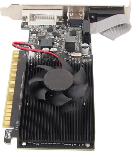 بطاقة الرسومات Zunate GT210 1GB GDDR3 64-bit VGA DVI HDMI هادئة واحدة PCI Express X16 in Saudi Arabia