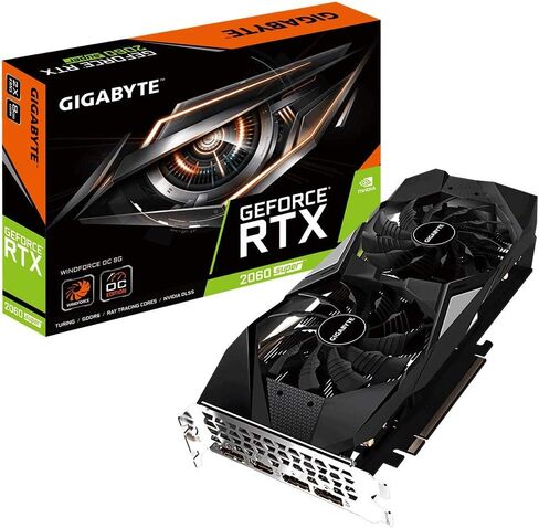 GIGABYTE GV-N2060OC-6GD GEFORCE RTX 2060 OC GG GRASTS CARD in Saudi Arabia