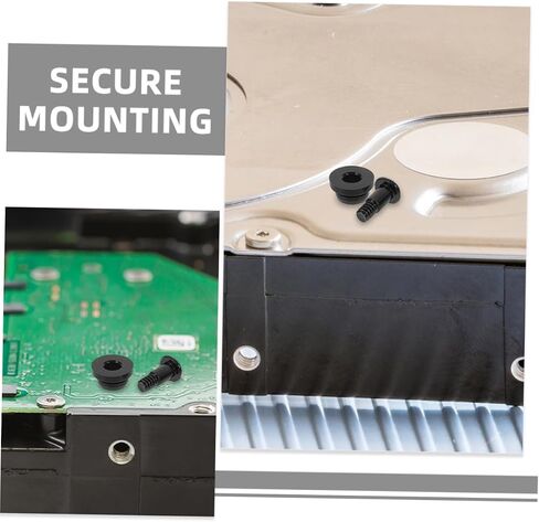 Homoyoyo 15pcs Hard Disk Mounting Screws Shock Absorbing Design for SSD and Vibration Protection Firm Attachment Kit for Parts and Computer Repair in Saudi Arabia
