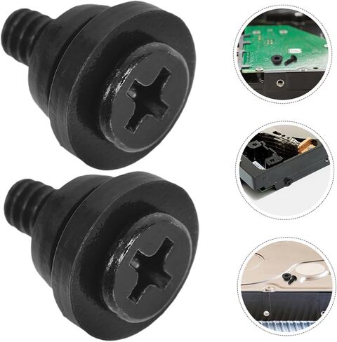 Homoyoyo 15pcs Hard Disk Mounting Screws Shock Absorbing Design for SSD and Vibration Protection Firm Attachment Kit for Parts and Computer Repair in Saudi Arabia