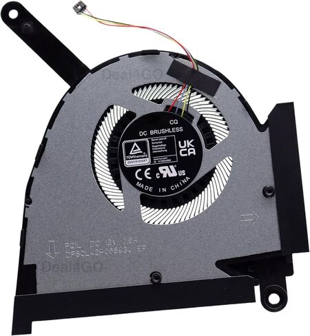 12V CPU GPU GRAFE COWNING PANING FAN لـ ASUS FX517 FX517ZM FX517ZR FX517ZM-AS73 مع RTX 3060 3070 in Saudi Arabia