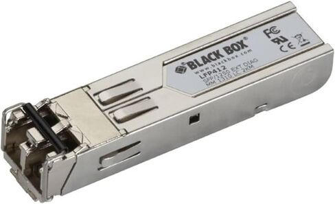 Black Box SFP ، ألياف 1250 ميجابت في الثانية مع تشخيصات ممتدة ، 1310 نانومتر Multimode ، LC ، 2 كم in Saudi Arabia
