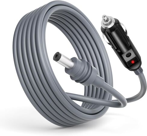 Starlink Mini Cable 3 in 1 Car Charger for Starlink Mini DC Power Cable Cigarette Lighter with Digital Display Durable Type C 100W/USB A 18W Socket 12V-24V DC Power Cord for Car Adapter 18AWG 16.4FT in Saudi Arabia