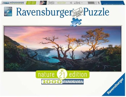 لغز Ravensburger 17094 بحيرة حمض الكبريتيك على جبل Ijen ، Java-Nature Edition 1000 قطعة in Kuwait
