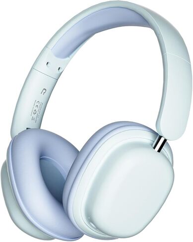 Dioche PC Headset,20 Hours Battery Life, Noise Cancelling Headphones, for Gaming with Low Latency (Blue) in Saudi Arabia