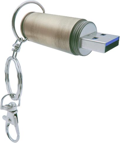128 جيجا بايت ميتال برصيل ساطعات USB 3.0 فلاش محرك أقراص فلاش عصا مع سلسلة المفاتيح ، البرونز in Saudi Arabia