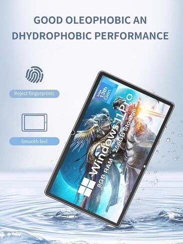 [2 Pack] واقي الشاشة لـ Fusion5 232 Pro N5 Android 10.1 بوصة ، فيلم زجاجي مقسى ، واقي الشاشة لـ Fusion5 232 Pro N5 in Saudi Arabia