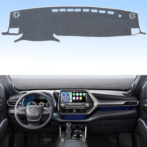 Dashboard Dash Cover Flannel Dash Mat Custom Compatible with 2011-2019 Ford Explorer, Anti-Glare, Anti-Reflection, No Peculiar Smell in Saudi Arabia