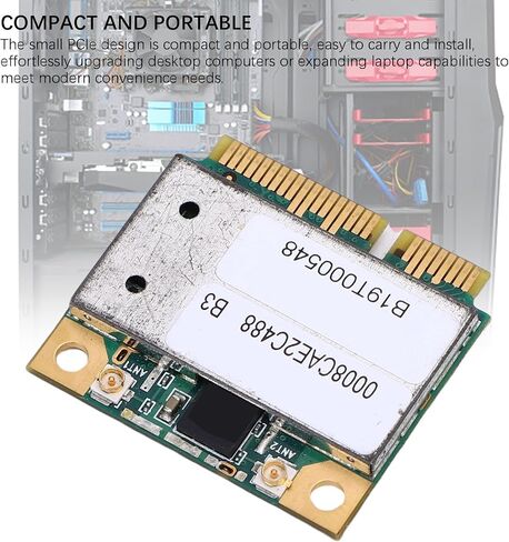 DIYEENI AR5BHB92 بطاقة WIFI ، 2.4G/5GHZ Band Dual Band 300MBPS PCIE CARD in Kuwait