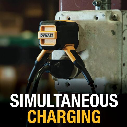 Dewalt 2-Port USB Wall Charger + 6 ft type c to usb cable ، dual 5V/2.1a Power AC Adapter w/fast Charging Type C ، Fast Charging Block Cube for iPhone 15/14/13 Pro Max Samsung Galaxy Google Pixel in Saudi Arabia