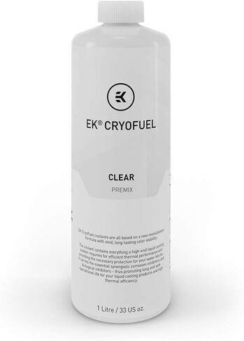 EKWB EK-Cryofuel Clear Premix Soolant (2L) + Superflush Concense Combo in Saudi Arabia