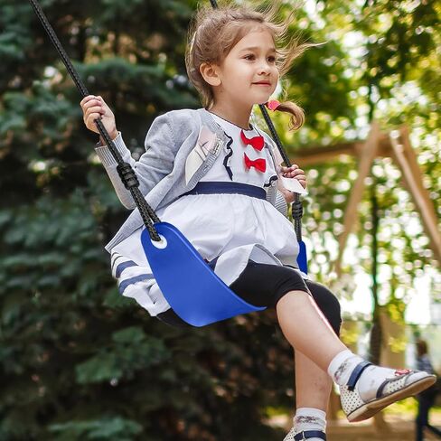 2 in 1 Swing Set for Kids Outdoor Swing Set 500LBS 1 Saucer Swing Seat and 1 Belt Swing Seat Heavy Duty Swing Set for Playground Backyard Playset in Saudi Arabia