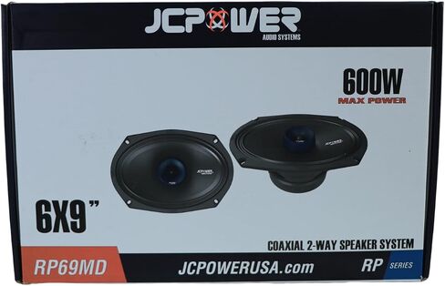 JCPower RP69MD Pro Audio Coaxial Speaker 6x9 in Saudi Arabia