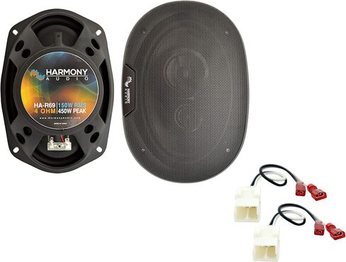 Ammarony Audio متوافق مع Dodge Ram Truck 2500 2006-2009 Front Door Factory استبدال Harmony HA-R69 مكبرات الصوت in Kuwait