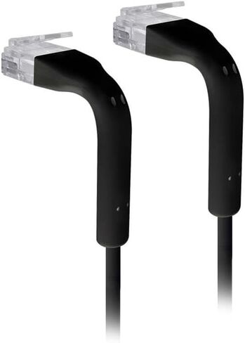 Ubiquiti UC-Patch-RJ45-BK-50 50PK Unifi Ethernet Patch Cablecabl كلا الطرفين الأسود القابل للانحناء in Kuwait
