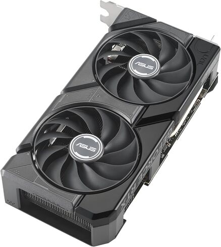 ASUS Dual Geforce RTX ™ 4060 TI EVO 8GB GDDR6 (PCIE 4.0 ، 8GB GDDR6 ، DLSS 3 ، HDMI 2.1A ، DisplayPort 1.4A ، تصميم مروحة محورية ، تقنية 0DB ، خلفية واقية ، تقنية Auto-Extreme) in Kuwait