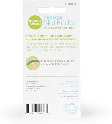 Frida Baby NailFrida The SnipperClipper | The Baby Nail Clipper with Safety spyhole for Newborns and up in Kuwait