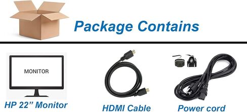 HP ELITERISPLAY E222 FULL HD 22 بوصة LED ، 1080 بكسل في 60 هرتز ، VGA ، HDMI ، منفذ العرض ، USB 2.0 ، زاوية عرض الدرجات 178 ، وقت استجابة 7 مللي ثانية ، 250 CD/M BRANDCH (متجددة) ، Black & Silver in Kuwait