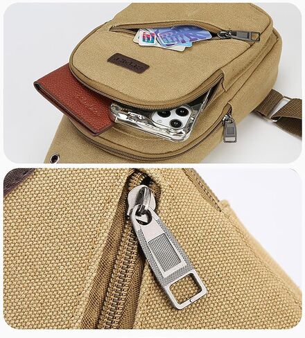 حقيبة Crossbody على ظهر حقيبة الظهر ، Daypack Daypack Daypack Daypack Fanny Pack Cross Back for Outdoors Travel ، Black in Saudi Arabia
