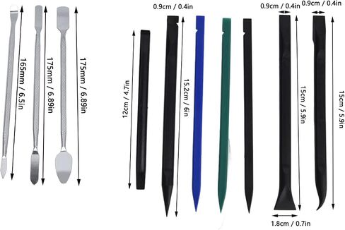10Pcs Mobile Phone Pry Tool Electronics Removal Bar Repair Kit Portable for Laptop Computer in Saudi Arabia