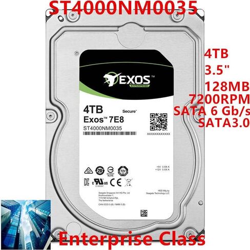 HDD for 4TB 3.5" SATA 6Gb/s 128MB 7200RPM for Internal Hard Disk for Enterprise Class HDD for ST4000NM0035 in Saudi Arabia