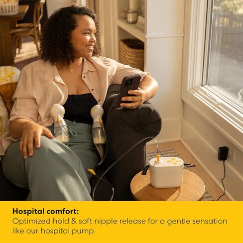 Medela Hands-Free Collection Cups, Compatible with Freestyle Flex, Pump in Style with MaxFlow, and Swing Maxi Electric Breast Pumps, 1 Set of 2 Cups in Saudi Arabia
