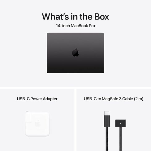 Apple MacBook Pro 14.2" with M4 Pro Chip, Late 2024 - Space Black, 14-Core / 20-Core, Standard Display, 48GB, 96W Adapter, 1TB SSD in Saudi Arabia