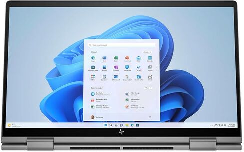HP Envy x360 2-in-1 Laptop, 2024, 15.6" 1920 x 1080 Touch, Intel Evo Core Ultra 7 155U 12-Core, 32GB LPDDR5, 1TB SSD, Windows 11 Pro, Backlit KB, Wi-Fi 6E, Thunderbolt 4, 5MP IR Camera, Silver in Kuwait