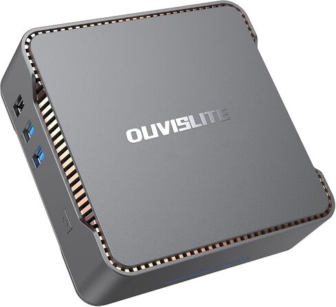 Mini PC Celeron N3350 Processor(Up to 2.4GHz), 4GB DDR3 64GB eMMC Mini Computer Desktop Computers Support 2TB Expansion, 4K HDMI Triple Display, Dual WiFi, BT4.2, Gigabit Ethernet in Saudi Arabia