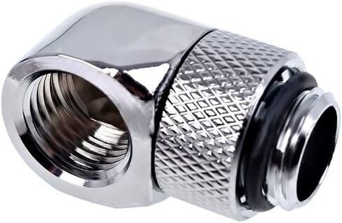 Alphacool 17249 Eiszapfen L -Connector G1/4 Thread to G1/4 INNER - تجهيزات تبريد الماء الكروم in Saudi Arabia