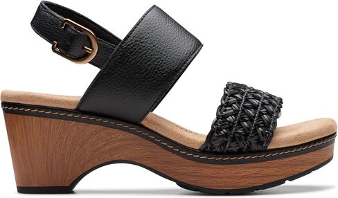 Clarks Women's Seannah Step Wedge Sandal in Saudi Arabia