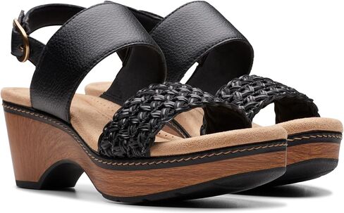 Clarks Women's Seannah Step Wedge Sandal in Saudi Arabia