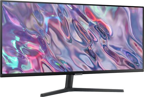Samsung S34C504gan 34inch IPS Panel WQHD 3440X1440 HDR10 100HZ ADJ. الوقوف DP/HDMI 3 سنوات in Saudi Arabia