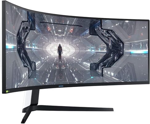 SAMSUNG Odyssey 49-in 5K QHD 1440p Gaming G9 Computer Monitor LC49G97TSSNXDC in Saudi Arabia