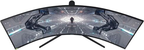 SAMSUNG Odyssey 49-in 5K QHD 1440p Gaming G9 Computer Monitor LC49G97TSSNXDC in Saudi Arabia