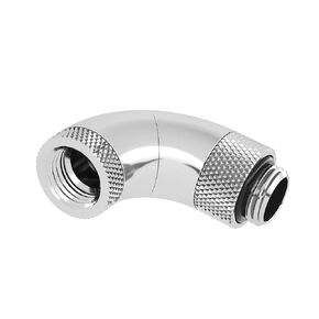 Barrow G1/4 "90 درجة ذكور إلى أنثى ثلاثية دوارة محول الأفعى دوارة موصل (أسود) in Kuwait
