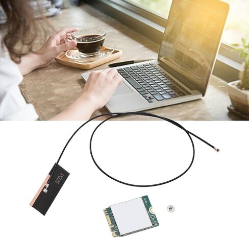 ZOPSC RTL8851BE WIFI 6 بطاقة لاسلكية ، 5.2 M.2 بطاقة شبكة NGFF مع شريط مزدوج 2.4 جيجا هرتز 900 ميغابت في الثانية ، لمدة 10 11 in Kuwait