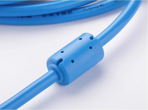 Compatible AFC8513 PLC Programming Cable FP0 FP2 FP-M FP-X FP-E Series Download Cable Gold-Plated Blue (3m) in Saudi Arabia