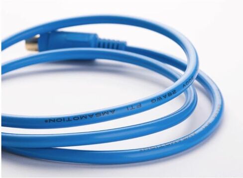 Compatible AFC8513 PLC Programming Cable FP0 FP2 FP-M FP-X FP-E Series Download Cable Gold-Plated Blue (3m) in Saudi Arabia