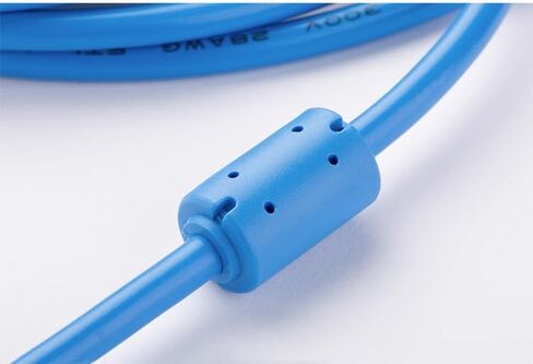 for FX-USB-AW PLC Programming Cable FX3U FX3G Series Data Download Cable Gold-Plated Model Blue : 3m in Saudi Arabia