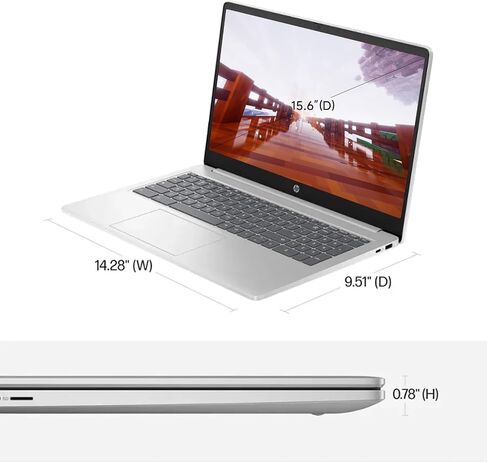 HP 2025 Chromebook Laptop ، معالج Intel Quad-Core N200 ، 15.6 "شاشة HD المضادة للهراء ، ذاكرة الوصول العشوائي 8 جيجابايت ، تخزين 320 جيجابايت (64 جيجابايت EMMC+ 256 جيجابايت MSD) ، رسومات UHD ، Wi-Fi 6 ، Chrome OS ، Bluetooth ، W/Accessories in Saudi Arabia