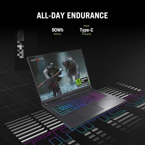 ASUS ROG Strix G18 ROG Nebula Display 2.5K 240Hz 3ms 18" Gaming Laptop AMD Ryzen 9 8940HX 16GB RAM 1TB SSD NVIDIA GeForce RTX 5070 Eclipse Gray in Saudi Arabia