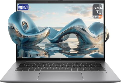 HP Zbook Firefly G11 Mobil Workstation ، AMD Ryzen 7 Pro 8840HS ، 64 GB DDR5 RAM ، 4 TB PCIE SSD ، 14 "Wuxga (1920x1200) Display ، Amd Radeon 780M ، Backlit Keyboard ، W11 Pro ، Silver in Saudi Arabia