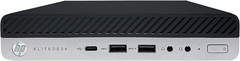 HP Smart Buy Elitedesk 800 G4 DM 4CB16UT CORE I7 8700T 8GB DDR4 ، SSD 256 GB (متجدد) in Kuwait