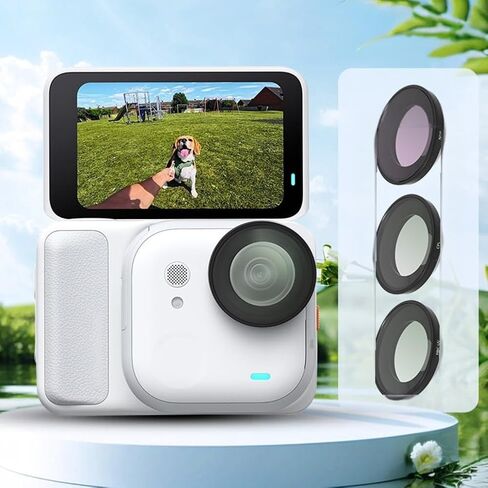 مرشحات ND/CPL/UV المستقطب لـ Insta360 GO Ultra ، Multi HD Pantical Glass CPL UV ND8 ND16 ND32 ND64 for Insta360 GO Camera Association (UV) in Kuwait